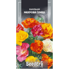 Насіння - Ешольція Каліфорнійська махрова, суміш, 3 г Насіння - Ешольція Каліфорнійська махрова, суміш, 3 г