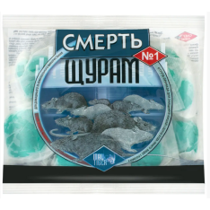 Засіб від гризунів - Смерть щурам №1, 200 г.