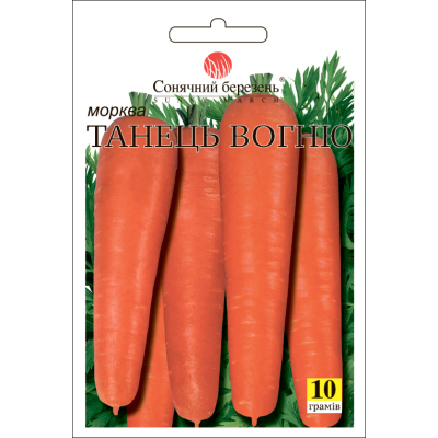 Семена - Морковь Танец огня, 10 г.