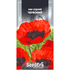 Семена - Мак Восточный красный, 0,1 г. Семена - Мак Восточный красный, 0,1 г.