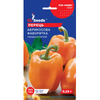 Насіння - Перець сол. Абрикосова фаворитка, 0,25 г.