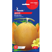 Семена - Дыня Медовая, 1 г. Семена - Дыня Медовая, 1 г.