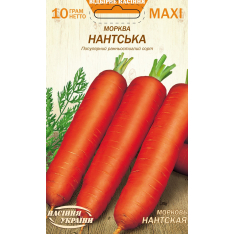 Насіння - Економ пак. - Морква Нантська, 10 г. Насіння - Економ пак. - Морква Нантська, 10 г.