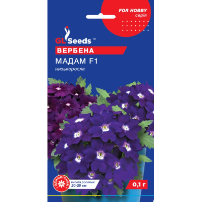 Семена - Вербена Мадам F1, 0,1 г.