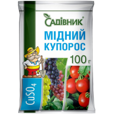 Мідний купорос, 100 г. Мідний купорос, 100 г.