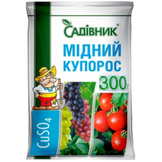 Мідний купорос, 300 г. Мідний купорос, 300 г.