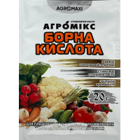 Стимулятор зростання - Борна кислота, 20 г.