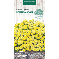 Семена - Ромашка девичья Солнечный шар, 0,1 г.