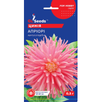 Семена - Цинния Априори, кактусовидная, 0,5 г.