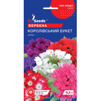 Семена - Вербена Королевский букет, смесь, 0,2 г.