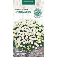 Насіння - Ромашка дівоча Снігова куля, 0,1 г.