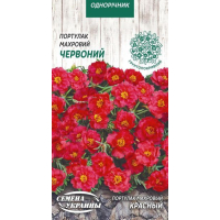 Насіння - Портулак Червоний, махровий, 0,1 г.