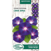 Семена - Ипомея пурпурная Синяя звезда, 0,5 г.