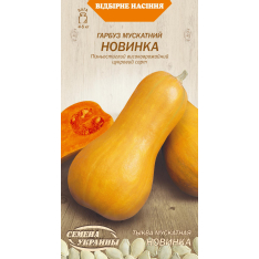 Насіння - Гарбуз Новинка, мускатна, 3 г.