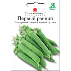 Насіння - Економ пак. - Горох Перший ранній, 50 г. Насіння - Економ пак. - Горох Перший ранній, 50 г.