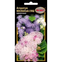 Насіння - Агератум Мексиканська суміш, 0,1 г.
