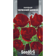 Насіння - Ешшольція каліфорнійська Червоний Шифон, 0,3 г Насіння - Ешшольція каліфорнійська Червоний Шифон, 0,3 г