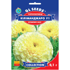 Семена - Бархатцы Килиманджаро F1 //, 0,1 г. Семена - Бархатцы Килиманджаро F1 //, 0,1 г.