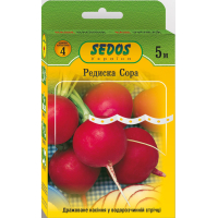 Насіння на стрічці - Редиска Сора, 5 метрів