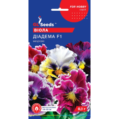 Насіння - Віола Діадема F1, махрова, 0,1 г.