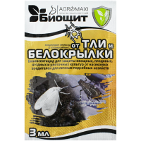 Біоінсектицид Біощит від попелиці та білокрилки, 3 мл.