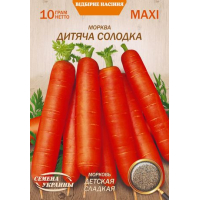 Насіння - Економ пак. - Морква Дитяча солодка, 10 г. 