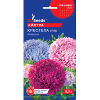 Семена - Астра Крестелла Mix, бордюрная, 0,3 г.