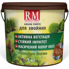 Добриво Royal Mix для хвойних, універсальне, відро, 1 кг. Добриво Royal Mix для хвойних, універсальне, відро, 1 кг.