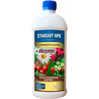 Добриво - Standart NPK+ біогумус, рідке, універсальне, 500 мл.
