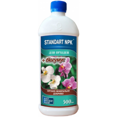 Добриво - Standart NPK+ біогумус, рідке, для орхідей, 500 мл...