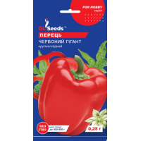 Семена - Перец сл. Красный гигант, 0,25 г.