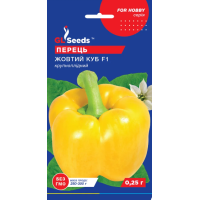 Насіння - Перець сол. Жовтий куб F1 0,25 г.