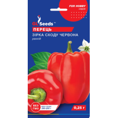 Семена - Перец сл. Звезда востока красная, 0,25 г. Семена - Перец сл. Звезда востока красная, 0,25 г.