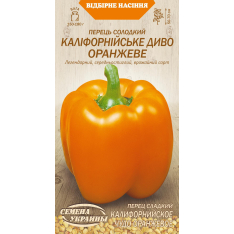 Семена - Перец сл. Калифорнийское чудо оранжевое, 0,25 г. Семена - Перец сл. Калифорнийское чудо оранжевое, 0,25 г.
