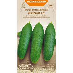 Насіння - Огірок Кураж F1, 0,25 г. Насіння - Огірок Кураж F1, 0,25 г.