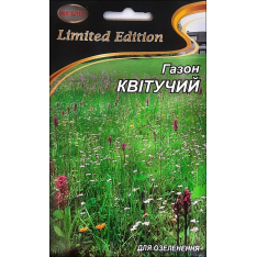 Семена - Трава газонная Цветущий газон/ 15 г.