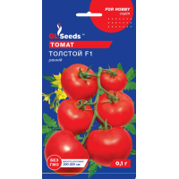 Насіння - Томат Толстой F1, 0,1 г.
