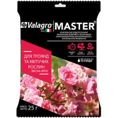 Удобрение - Master для роз и цветущих, 25 г. Удобрение - Master для роз и цветущих, 25 г.