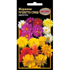 Насіння - Жоржина Ріголетто суміш, 0,3 г.