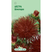 Семена - Астра Шоколадка, китайская, 0,2 г. Семена - Астра Шоколадка, китайская, 0,2 г.