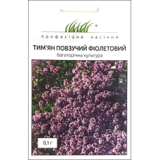 Насіння - Тим'ян повзучий фіолетовий, W.Legutko (Польща), 0,... Насіння - Тим'ян повзучий фіолетовий, W.Legutko (Польща), 0,...
