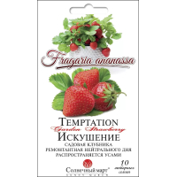 Семена - Клубника Искушение, ремонт., 10 шт.