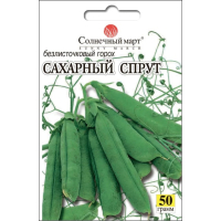Семена - Эконом пак. - Горох Сахарный Спрут, 50 г.