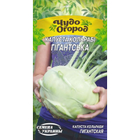 Насіння - Капуста кольрабі Гігантська, 0,5 г. ЧО
