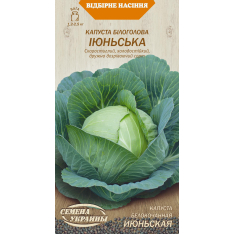 Насіння - Капуста б/г Іюньська, 1 г. Насіння - Капуста б/г Іюньська, 1 г.