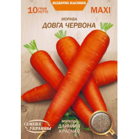 Насіння - Економ пак. - Морква Довга червона, 10 г.