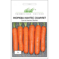 Семена - Морковь Нантес  Скарлет, United Genetics (Италия), 1 г.
