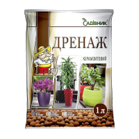 ДРЕНАЖ Керамзитовий (Середній), 1 л.