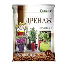 ДРЕНАЖ Керамзитовий (Середній), 1 л. ДРЕНАЖ Керамзитовий (Середній), 1 л.