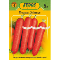 Семена на ленте - Морковь Олимпус, 5 метров